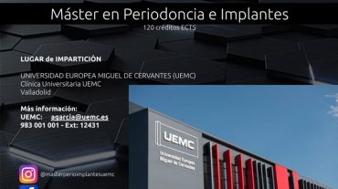 Clausura del Máster en Periodoncia e Implantología. UEMC